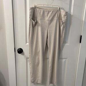 J. Jill Light Beige Straight Leg Women's Pants